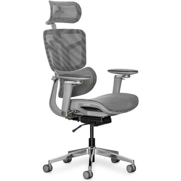 Фото - Кресло офисное Mealux S4 Air Grey (HF-S4 M/G)
